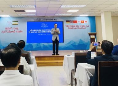 Hội nghị Kết nối Doanh nghiệp và Nhà trường - Trường Đại học Nguyễn Trái