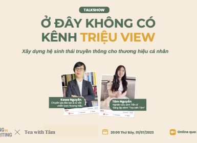 “Bất kỳ ai, dù là thành công hay chưa đều nên nghĩ tới việc xây dựng thương hiệu cá nhân”